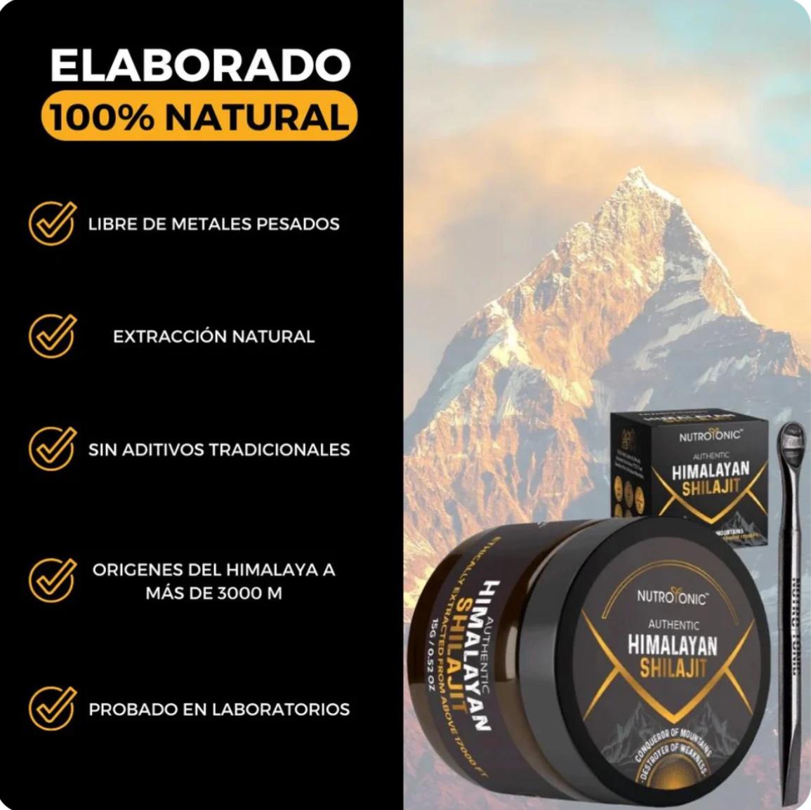 "Shilajit del Himalaya: ✨🖤 El Oro Negro para la Energía en tu Día a Día y en el Ejercicio💪 🏋️♂️⚡Siente el Rejuvenecimiento Total 🌿♾️"