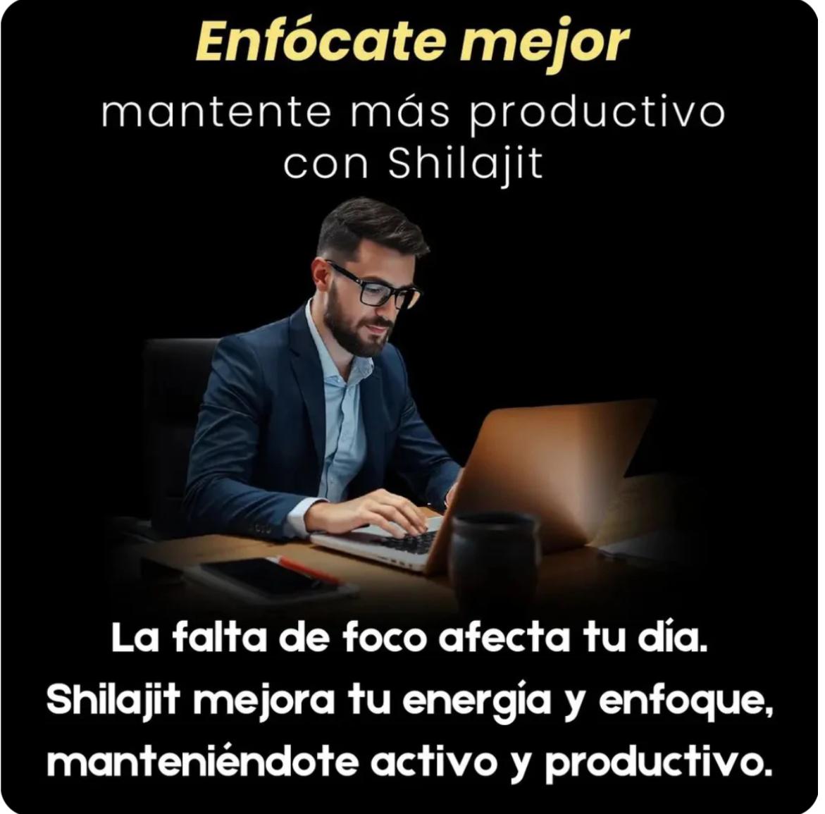 "Shilajit del Himalaya: ✨🖤 El Oro Negro para la Energía en tu Día a Día y en el Ejercicio💪 🏋️♂️⚡Siente el Rejuvenecimiento Total 🌿♾️"