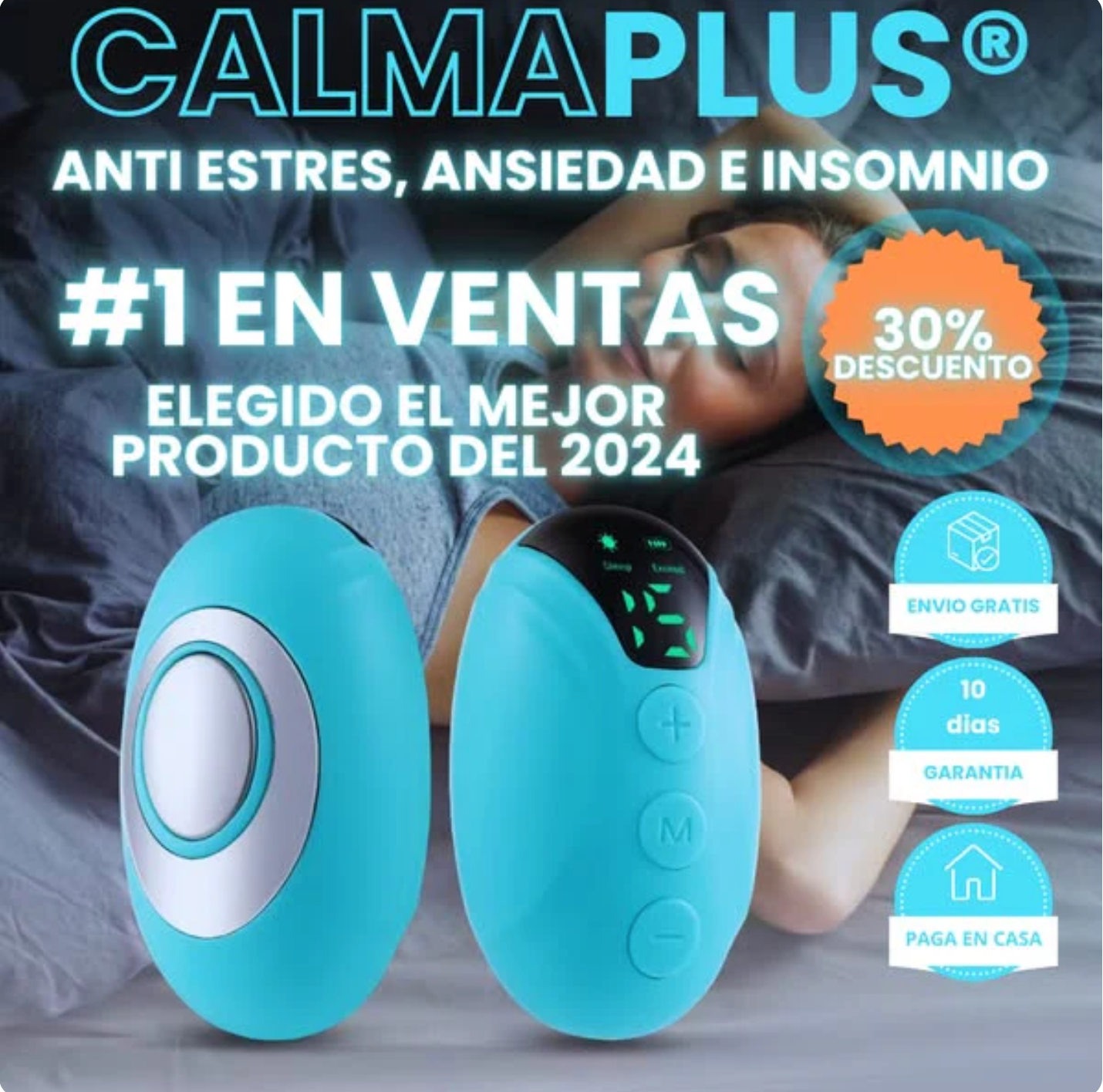 CalmaPLUS® - Dile Adios a la Ansiedad, el Estrés y el Insomnio🎁