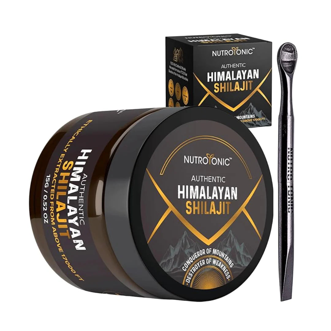 "Shilajit del Himalaya: ✨🖤 El Oro Negro para la Energía en tu Día a Día y en el Ejercicio💪 🏋️♂️⚡Siente el Rejuvenecimiento Total 🌿♾️"