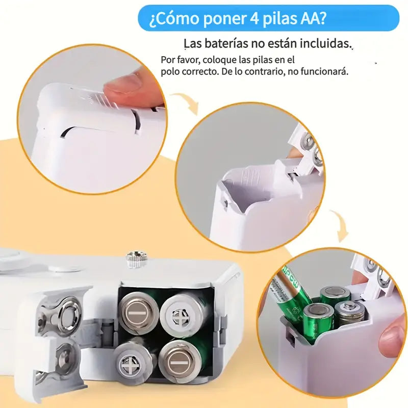 ¡Cose en Segundos, Sin Esfuerzo y Desde Cualquier Lugar! 🪡 ✨+ Envío Gratis🚚🏠