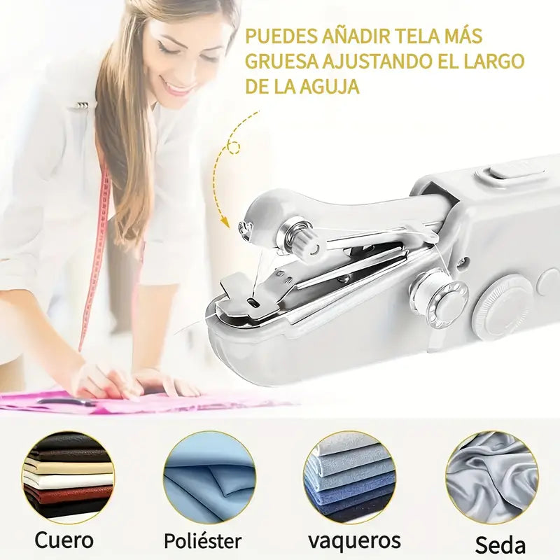 ¡Cose en Segundos, Sin Esfuerzo y Desde Cualquier Lugar! 🪡 ✨+ Envío Gratis🚚🏠