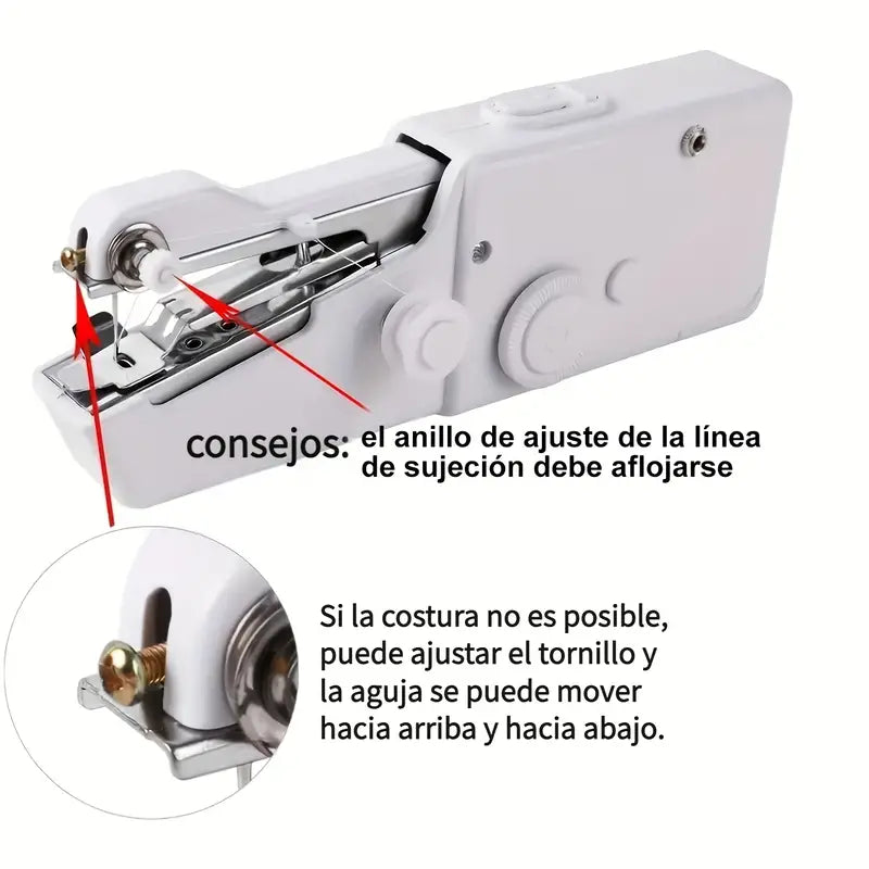 ¡Cose en Segundos, Sin Esfuerzo y Desde Cualquier Lugar! 🪡 ✨+ Envío Gratis🚚🏠