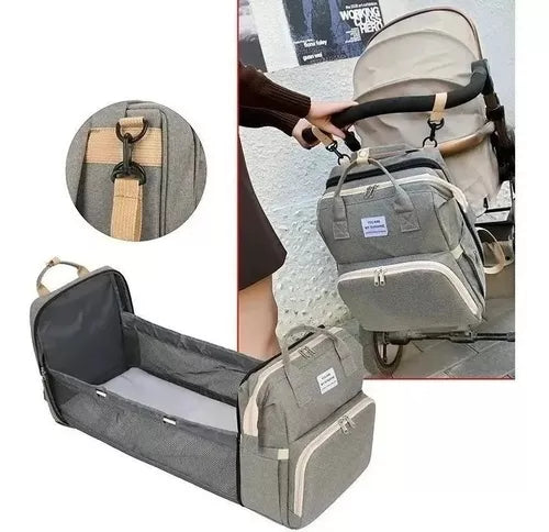 🎒✨ Mochila Mudador 3 en 1: ¡Todo lo que Necesitas para tu Bebé en un Solo Lugar! 👶💼