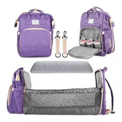 🎒✨ Mochila Mudador 3 en 1: ¡Todo lo que Necesitas para tu Bebé en un Solo Lugar! 👶💼