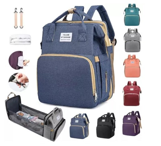 🎒✨ Mochila Mudador 3 en 1: ¡Todo lo que Necesitas para tu Bebé en un Solo Lugar! 👶💼