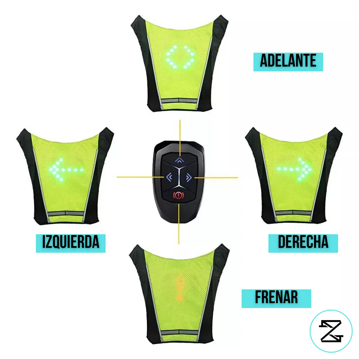 Verano Seguro: Chaleco con Señalizador para Bicicleta Con Envío Gratis🚲✅