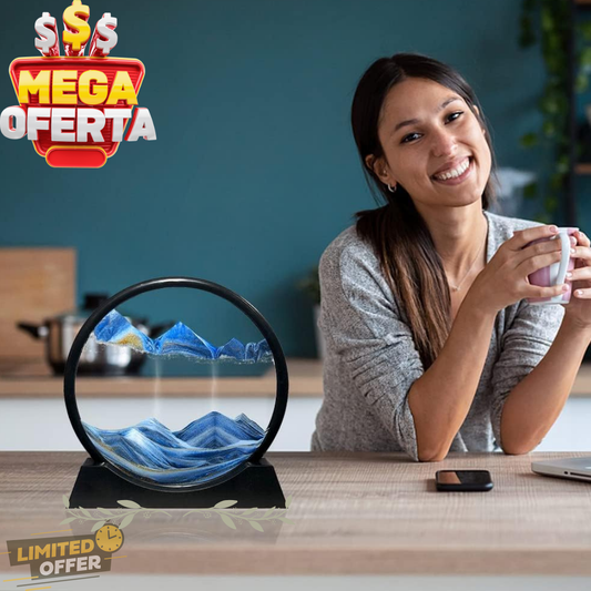 🏔️ Serenidad en tu espacio: Reloj de arena con Envío GRATIS ✨