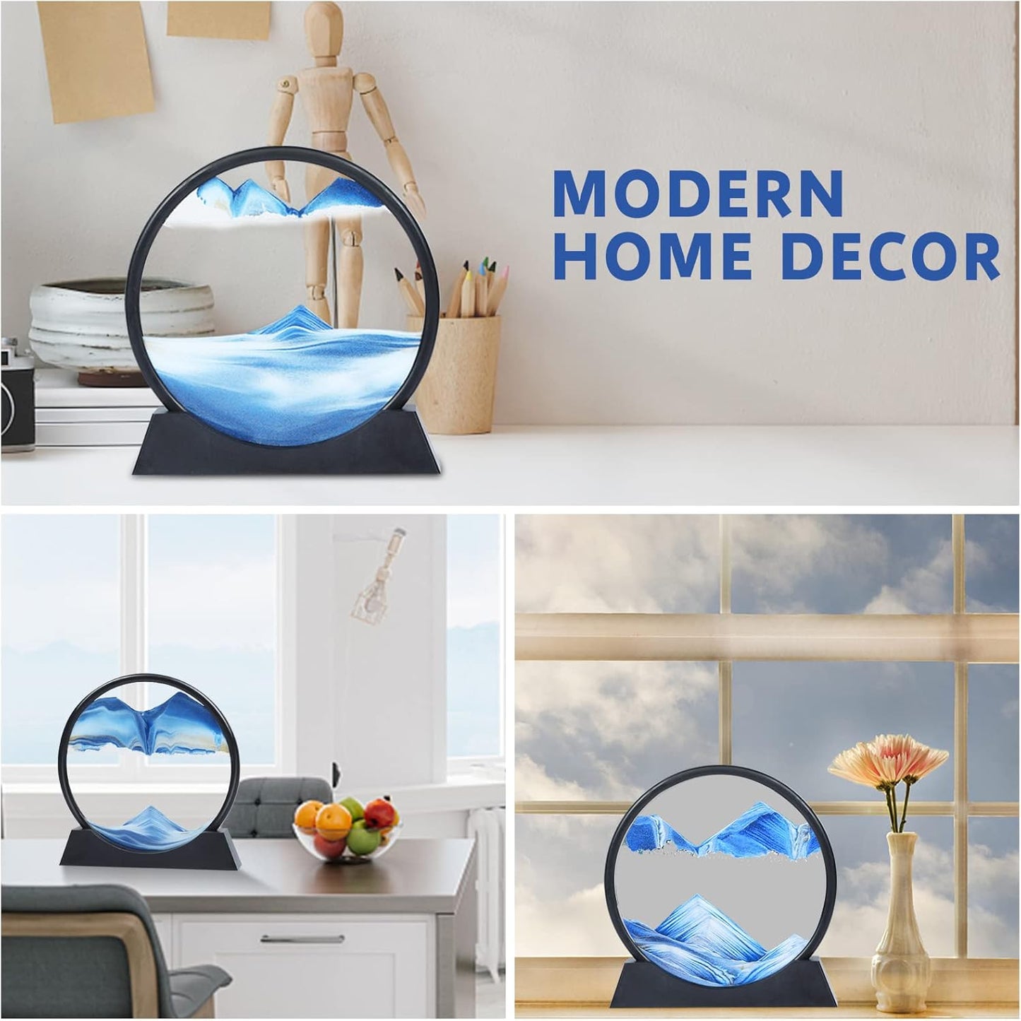🏔️ Serenidad en tu espacio: Reloj de arena con Envío GRATIS ✨