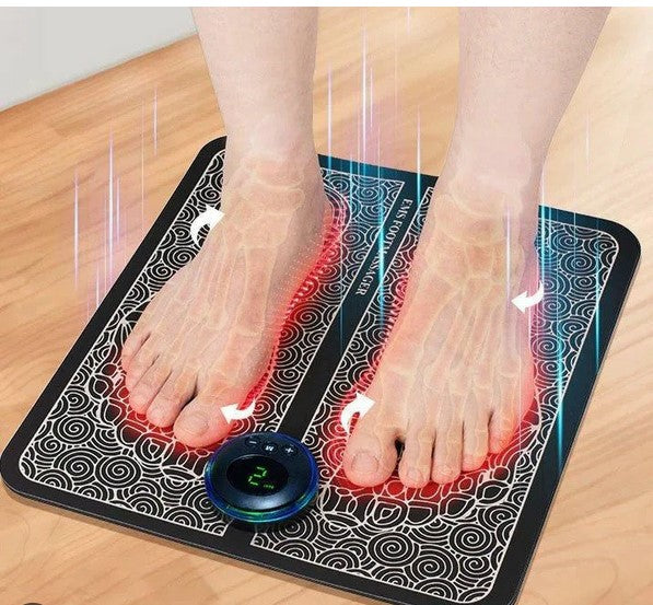 🔥 ¡Dile Adiós al Dolor de Pies! 🦶✨ Relájate Donde Quieras con Este Masajeador Eléctrico Portátil 💆‍♂️⚡