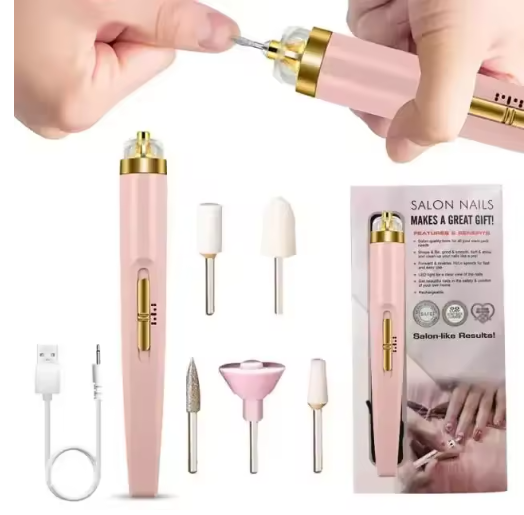 💅 Uñas Perfectas al Instante ✨ ¡Pulidor Portátil + Envío Gratis! 🚚